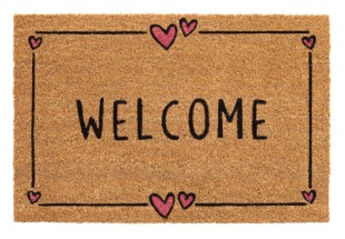 Rohožka 142 E-coco 037 welcome hearts