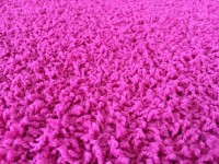 Color shaggy růžový