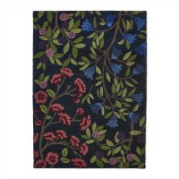 Vlněný koberec Sanderson Foraging indigo 146618 Brink & Campman