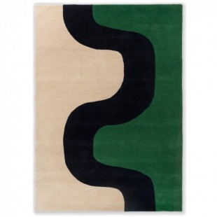 Designový vlněný koberec Marimekko Seireeni zelený 132707 Brink & Campman
