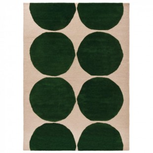 Designový vlněný koberec Marimekko Isot Kivet zelený 132507 Brink & Campman