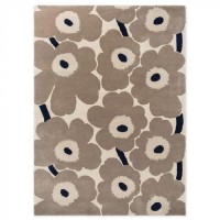 Designový vlněný koberec Marimekko Unikko šedý 132401 Brink & Campman