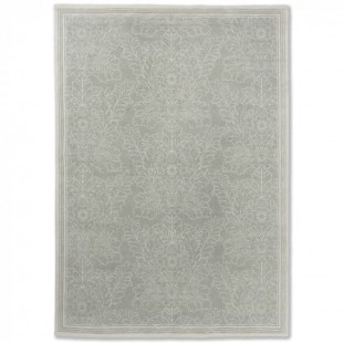 Bavlněný designový koberec Laura Ashley Silchester pale sage 81107 Brink & Campman