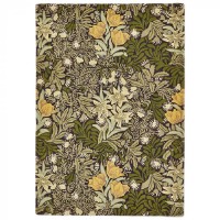 Květinový kusový koberec Morris & Co Bower twining vine green 128207 Brink & Campman